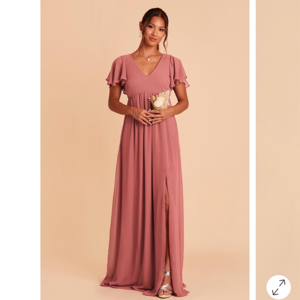 Birdy Grey Hannah Dress in Chiffon Mulberry Sz M